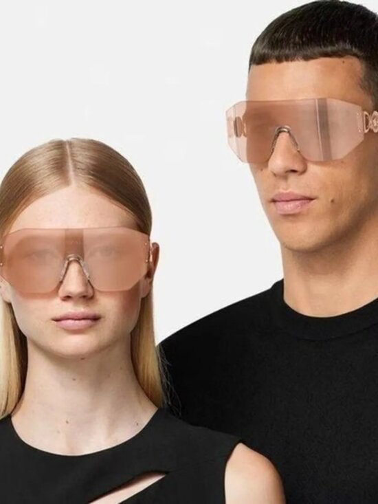 NEW VERSACE VE2258 10027J NUDE SHIELD VERSACE SUNGLASSES MOD 2258 1002/7J main image 7